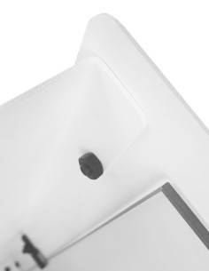 Large-capacity storage unit for pellets, up to 55 kg of pellets. 2