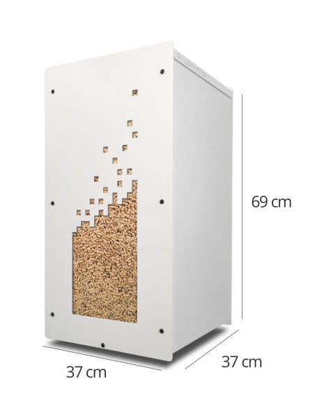 Granulebox 55kg blanc NUMERIK