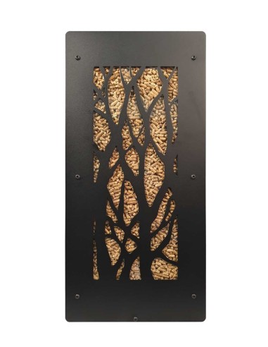 30 kg capacity pellet storage unit granulebox black tree