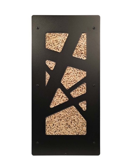 Wood pellet storage 30kg black MINI Archi : image
