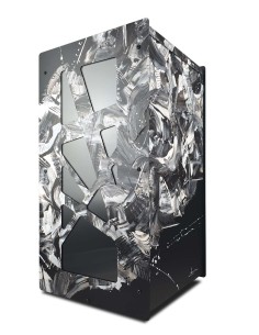 Elegant and practical wood pellet storage, Granulebox Archi ART-N 2