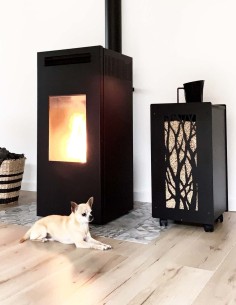 55 kg pellet storage with tree-inspired design 2