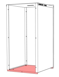 Detached pieces Granulebox 55Kg 2