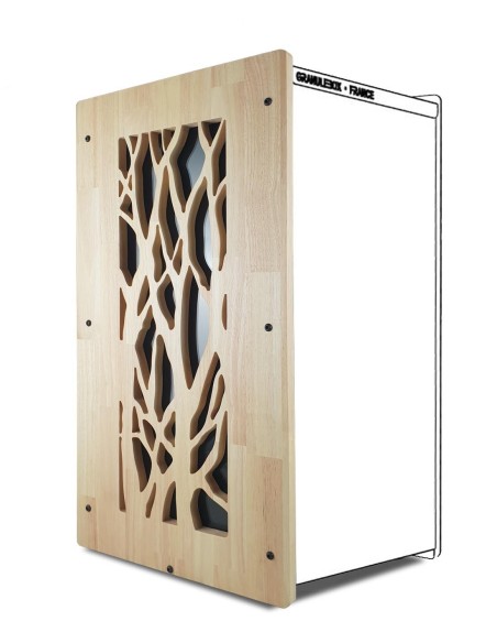façade seul pour rangement pellets