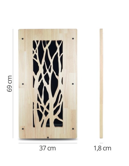 Granulebox façade arbre en bois masif