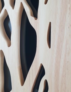 Pellet storage in steel and wood storage made in France 2