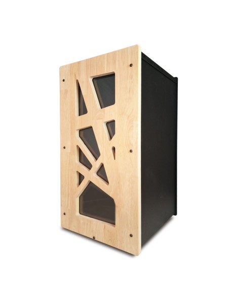 Pellet storage in steel and wood storage made in France