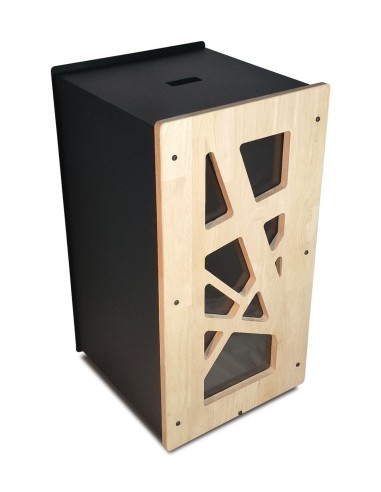 Pellet storage in steel and wood storage made in France