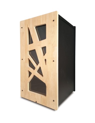 Pellet storage in steel and wood storage made in France
