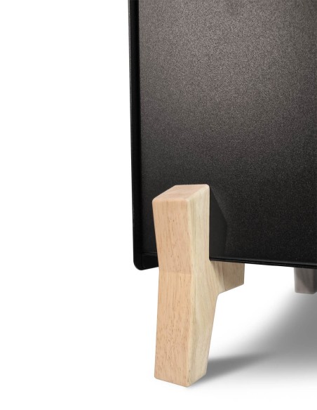 Pied en bois pour stockage pellet