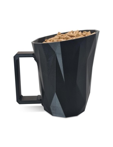 Pelle à pellet avec tamis pour poêle à granulés de bois