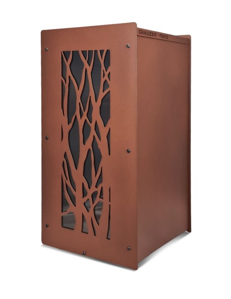 Oxy 55kg indoor pellet bin by Granulebox