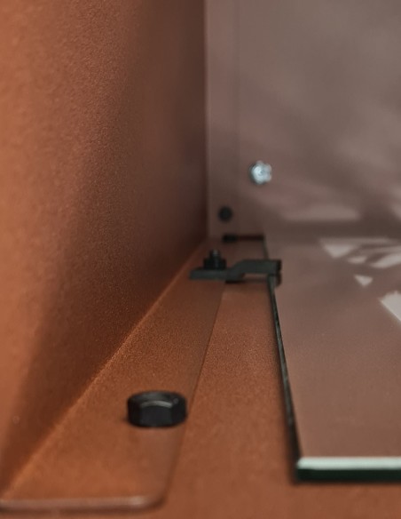 Stylish Granulebox Oxy 55kg storage for wood pellets