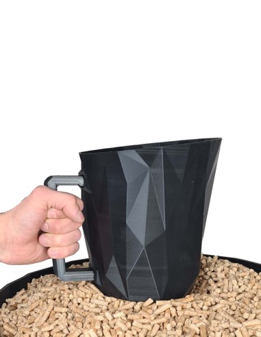 pelle à pellets 2kg avec tamis intégré