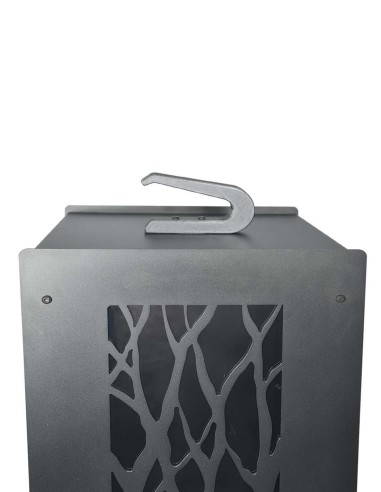 Poignée Amidon de maïs recyclé noir