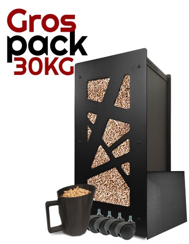 Gros pack Granulebox 30kg archi noir