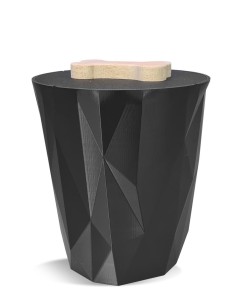 la boite à croquettes design pour conserver 2,5Kg de croquettes de chats