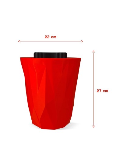 APIE Kibble Box Tomato Red