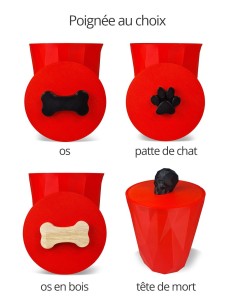 APIE Kibble Box Tomato Red 2