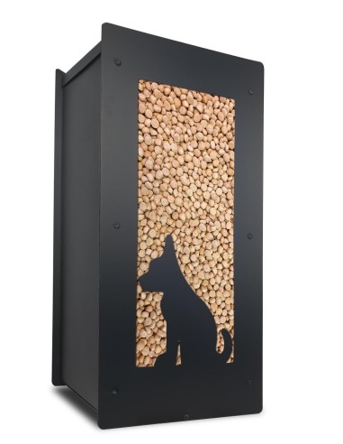 stockage croquettes esthétique pour intérieur