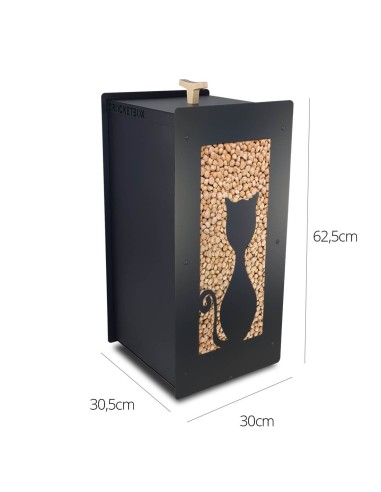 Crocketbox 4 paws 10Kg black