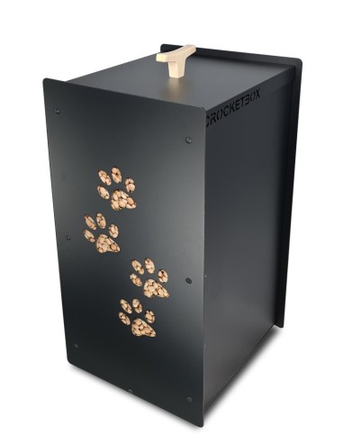 Crocketbox 4 paws 20 kg black