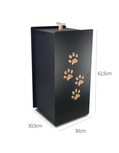 Crocketbox 4 paws 20 kg black