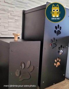 Crocketbox 4 paws 20 kg black 2
