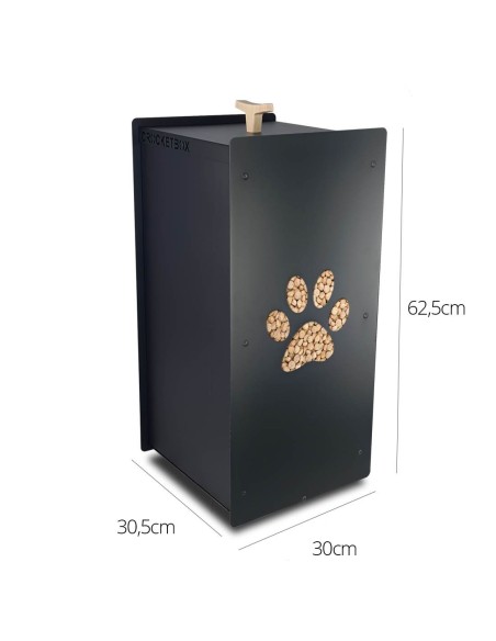 Crocketbox big paw 20kg black