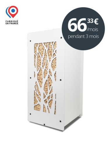 Granulebox Arbre Blanc 30 kg dans salon moderne