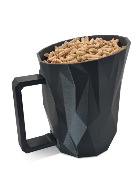 Rangement granulés de bois premium : image