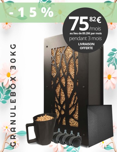 GROS PACK Granulebox 30Kg ARBRE NOIR