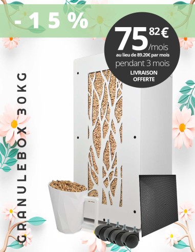 GROS PACK Granulebox 30Kg ARBRE BLANC