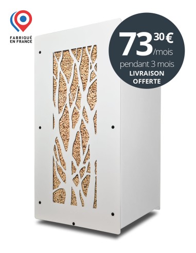 Granulebox 55kg blanc ARBRE