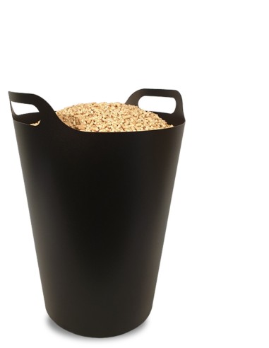 Stockage de granulés de bois pour intérieur