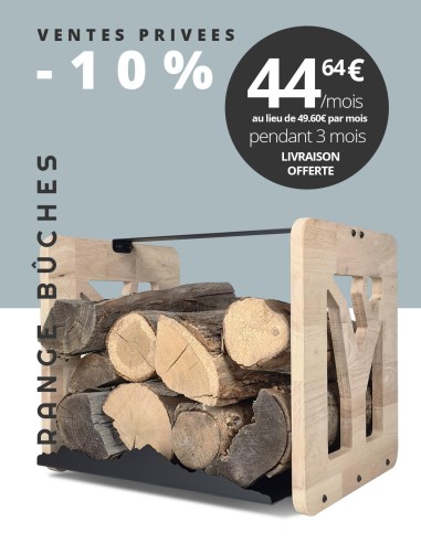 Le rangement de bûches 4809