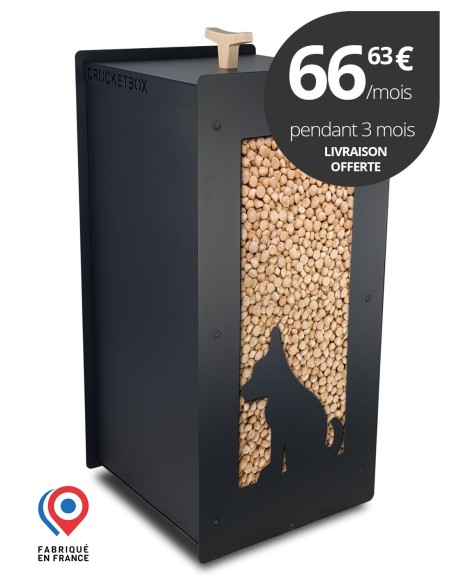 Réservoir à croquettes design 20kg pour chien