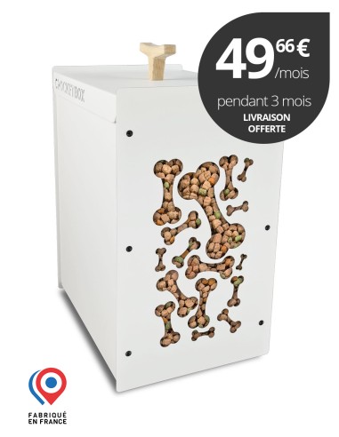 Crocketbox tas d'os 10Kg blanc