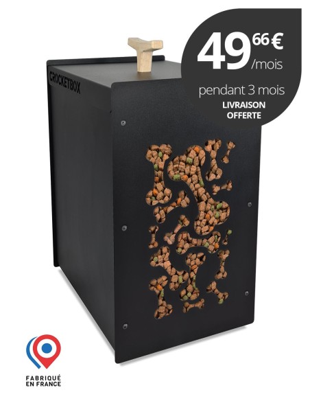 Crocketbox: Boîte à Croquettes Design Française