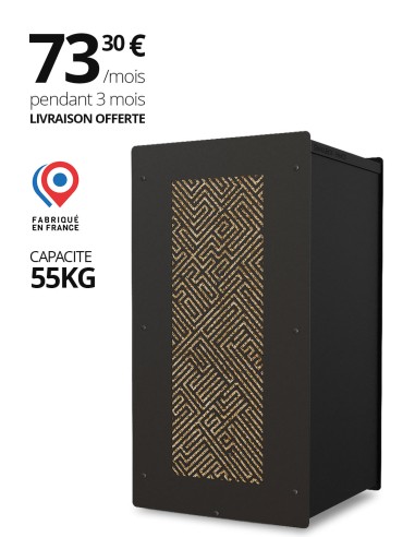 Granulebox 55kg noir LABY
