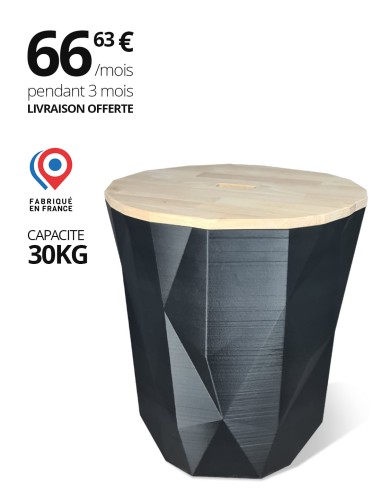 rangement pellets design 30kg