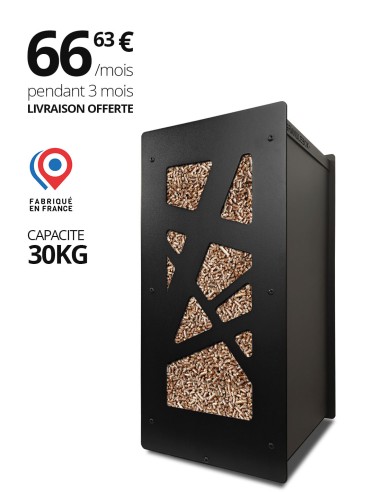 Granulebox 30kg noir ARCHI