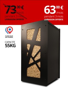 Granulebox 55kg noir ARCHI : image