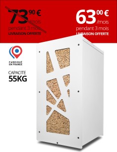 Granulebox 55kg blanc ARCHI : image