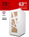 Granulebox 55kg blanc ARCHI : image