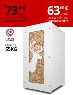 Granulebox 55kg blanc CERF : image