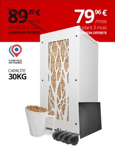 GROS PACK Granulebox 30Kg ARBRE BLANC : image