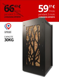 Granulebox 30kg noir ARBRE : image