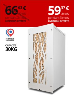 Granulebox 30kg blanc ARBRE : image