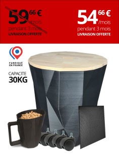 Gros pack stockage pellet 30Kg : image